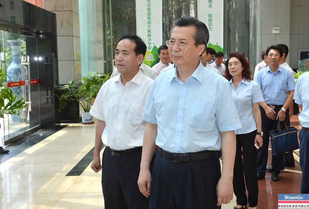 陕西省委常委、西安市委书记王永康来尊龙凯时调研